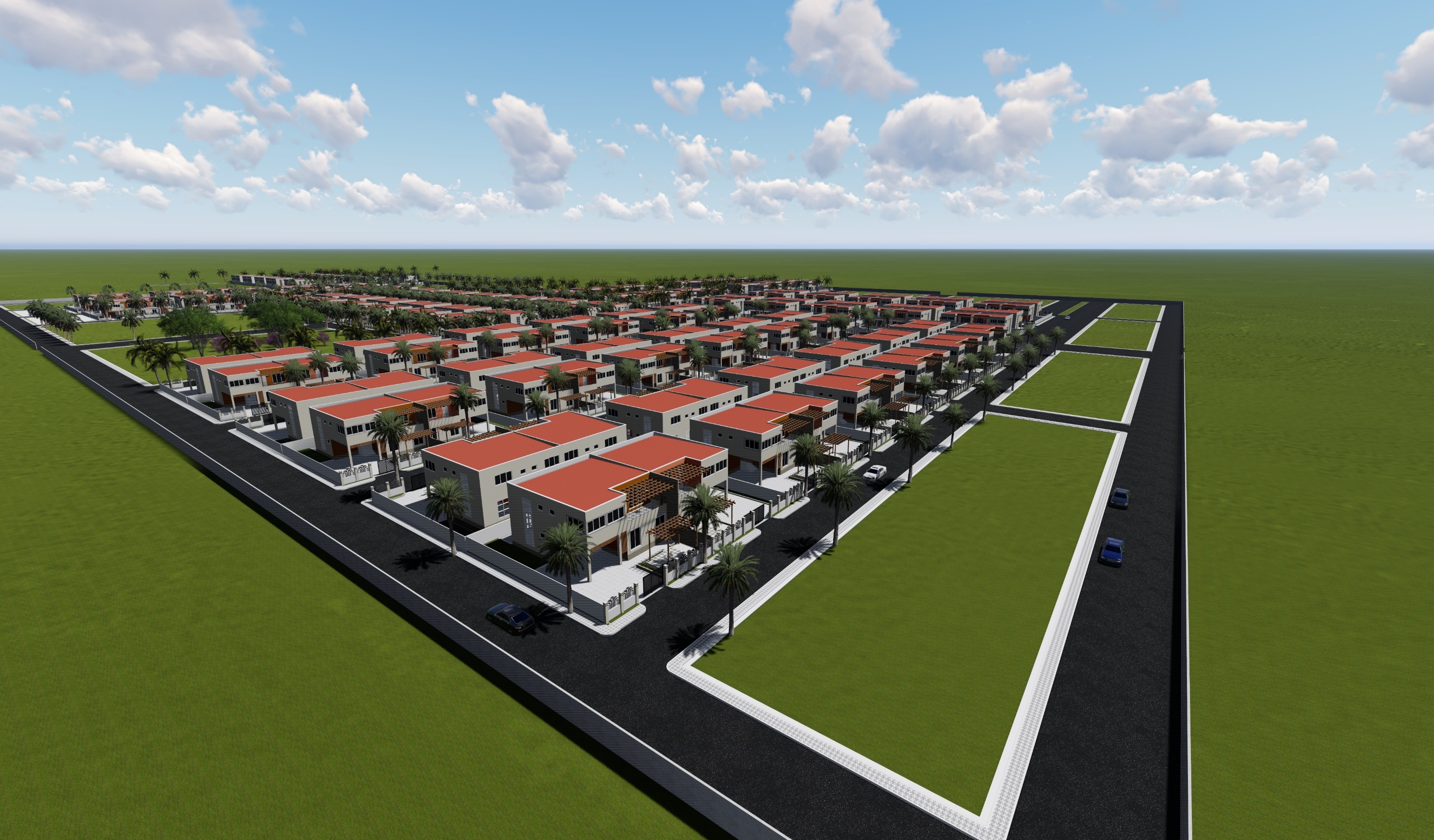 Architectural view associated with the Palm Springs City development